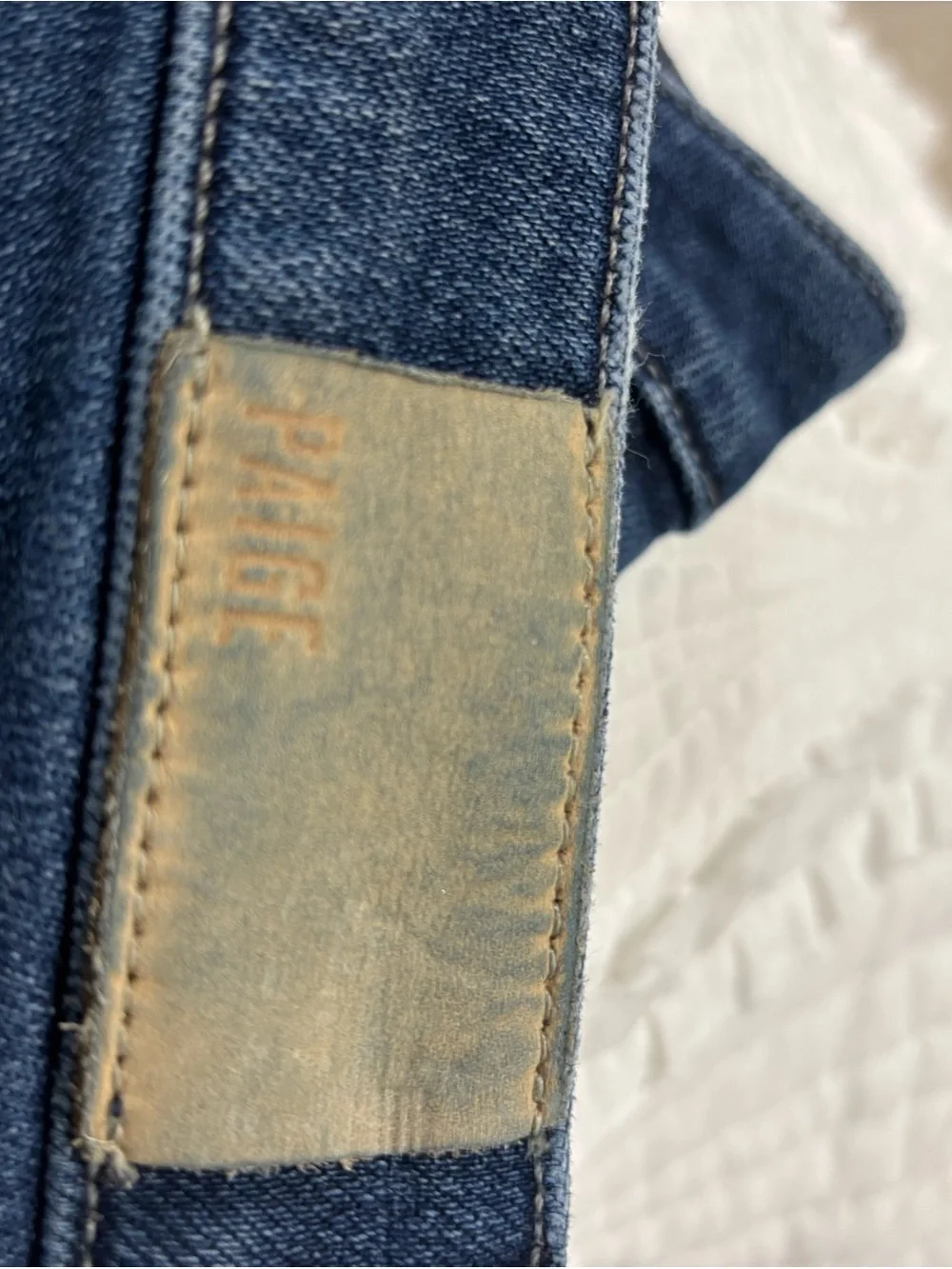PAIGE Cindy Mid Rise Blue Denim Jeans Size 27